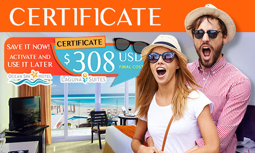 Cancun Certificate downpayment