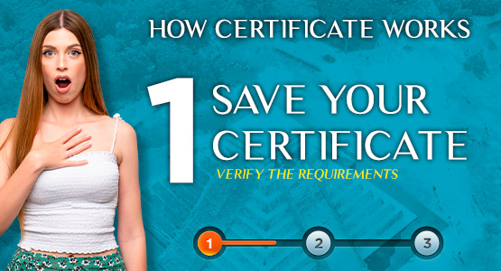 step 1 save your certificate